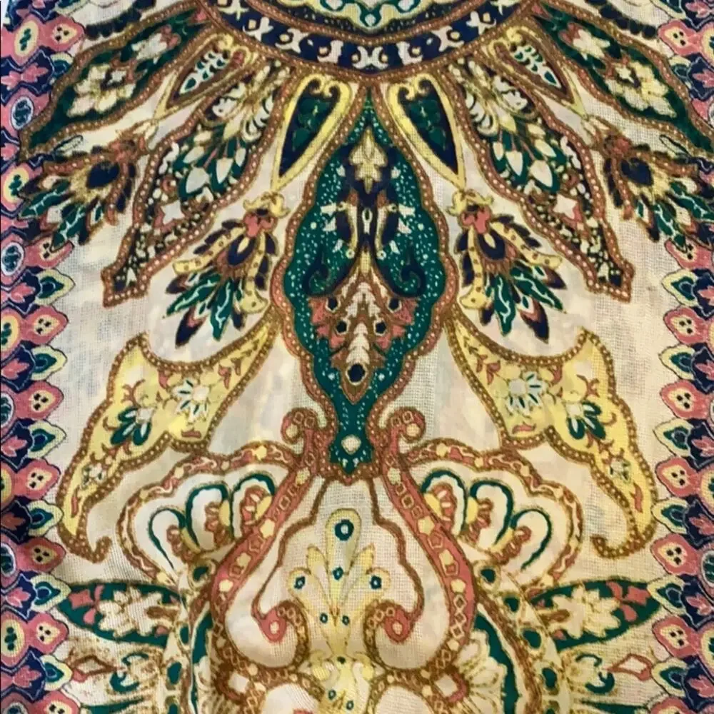 Light colorful scarf